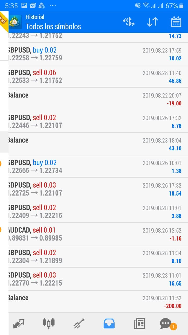 Miniatura: Robot de Forex Infinity