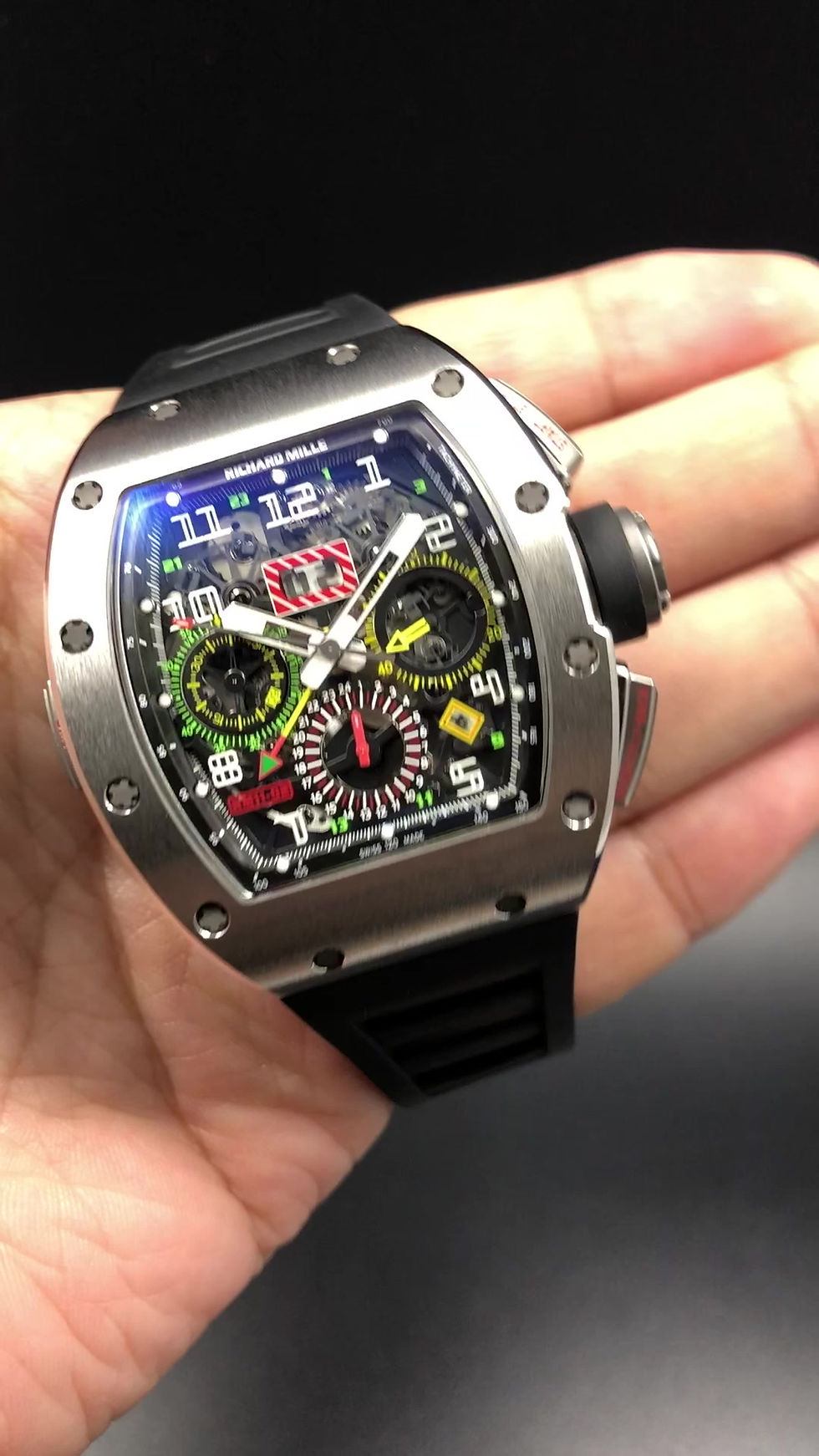 Thumbnail: Richard Mille RM11-02 Ti Titanium GMT Flyback Chronograph