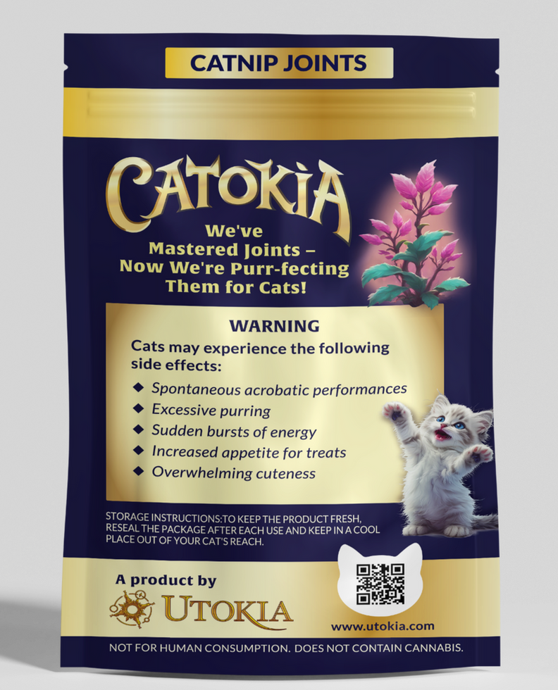 catnip joints cat toy