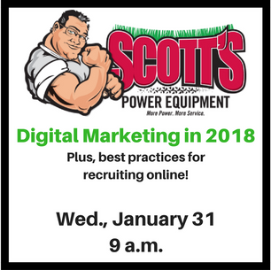 Free Digital Marketing Class for Landscapers at Scott's Power Equipment