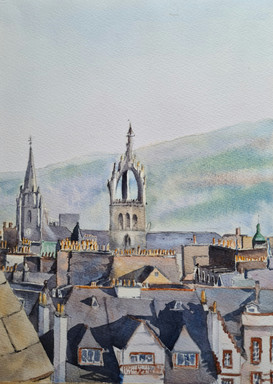 Edinburgh rooftops