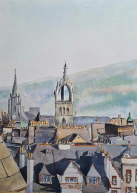 Edinburgh rooftops