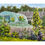 Thumbnail: oil painting of a garden with a polytunnel