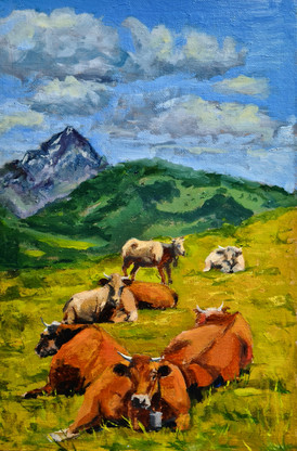 Pyrenean Cow Circle