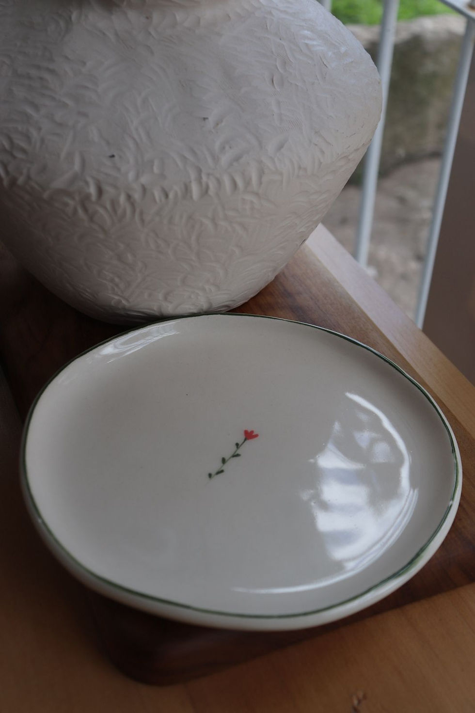 Miniatura: Plato flor