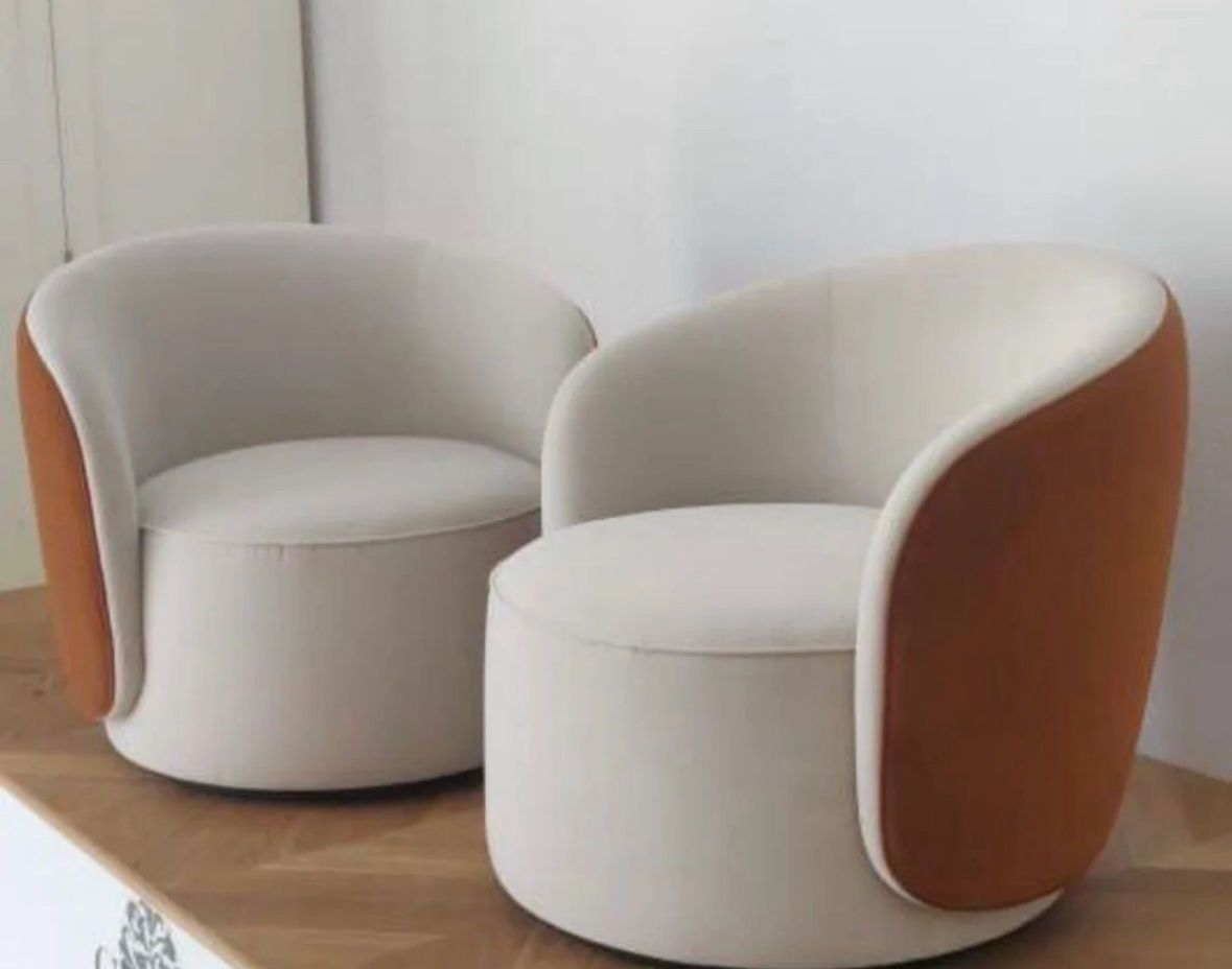 Sillón individual curvo