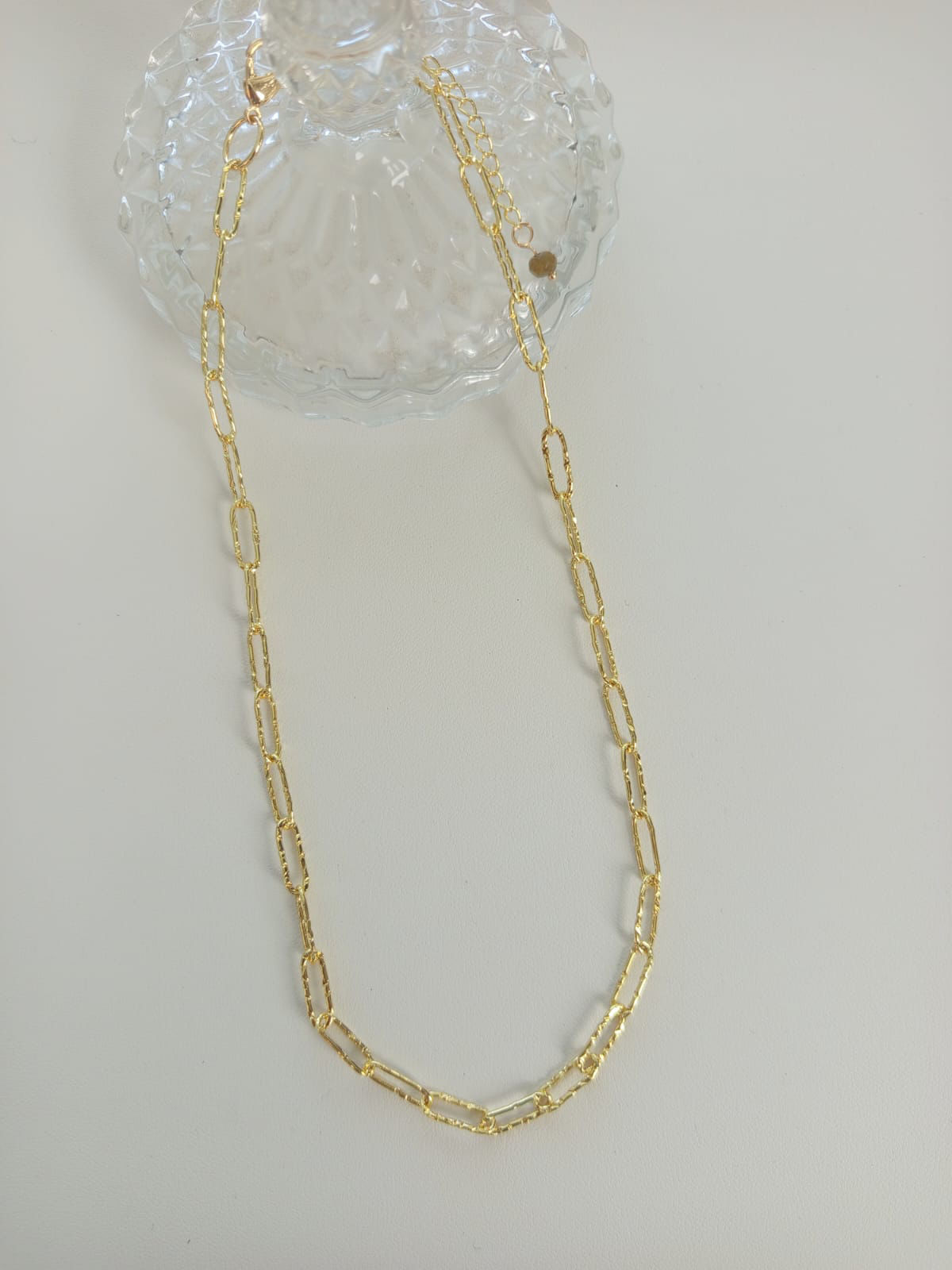 Collar cadena eslabones
