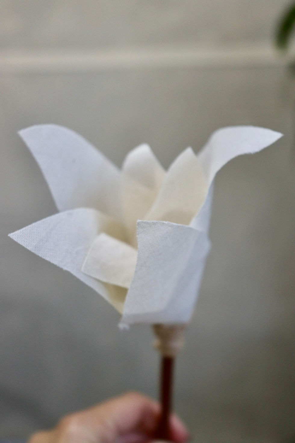 Miniatura: Flores de tela 
