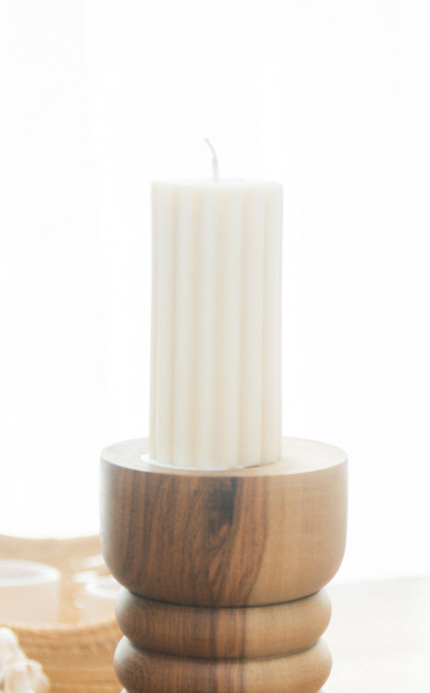 Miniatura: Velas ranura flor 