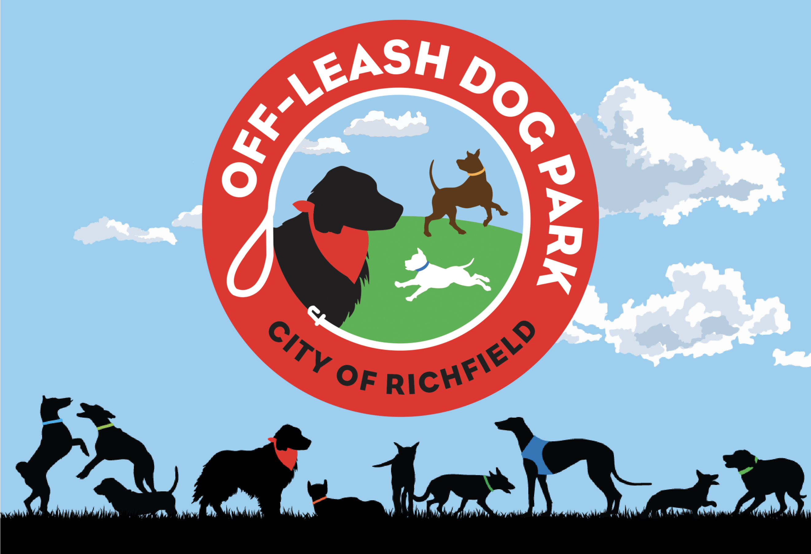Off-Leash Dog Park Logo