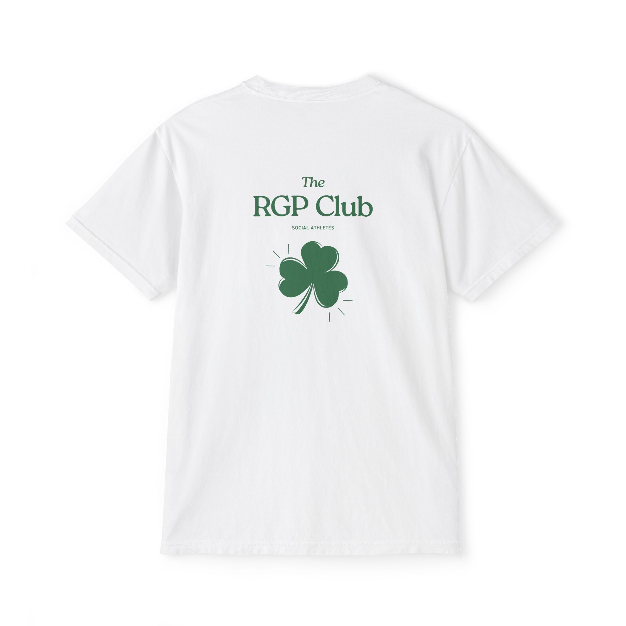 The RGP Club (Social Athletes) Unisex Garment-Dyed Pocket T-Shirt