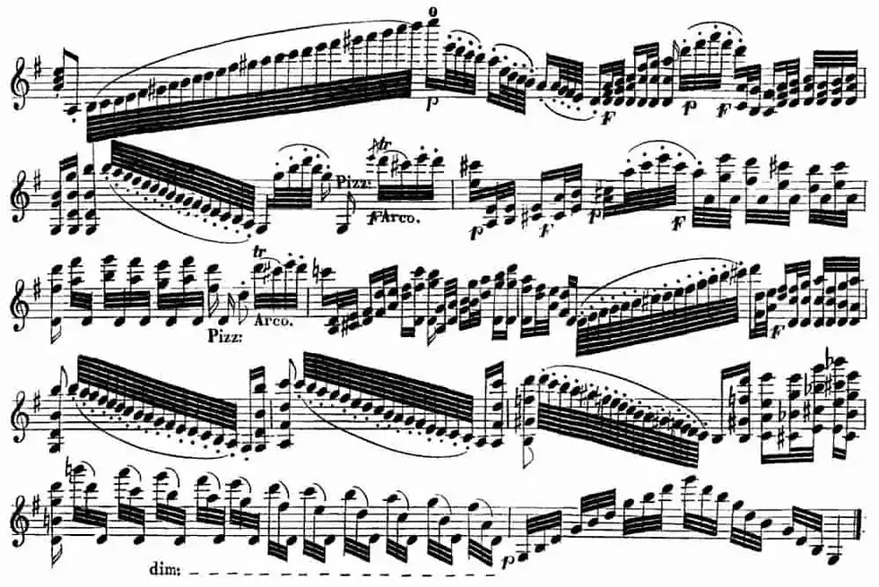 Hard musical notation