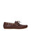 Thumbnail: Brown Leather Slip-On Loafers