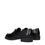 Thumbnail: Black Leather Slip-On Loafers