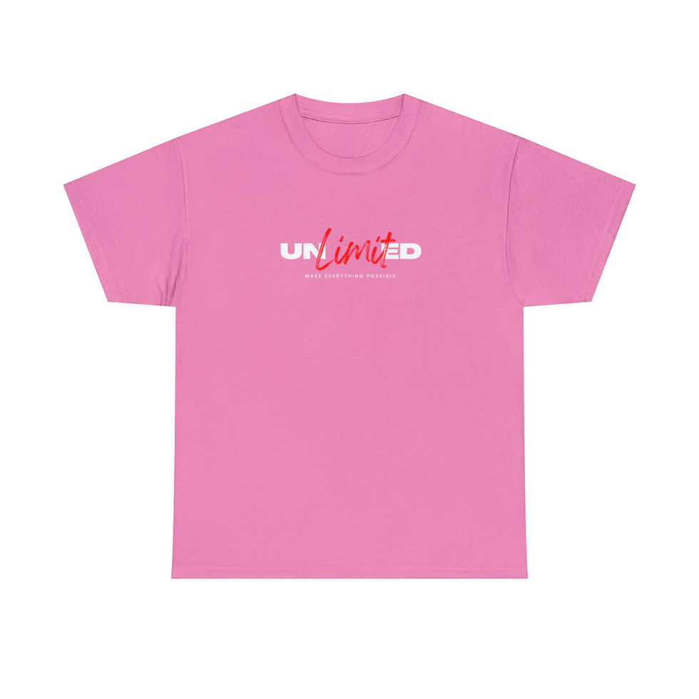 Thumbnail: Unlimited Unisex Heavy Cotton Tee