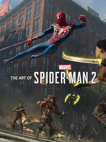 The Art of Marvel's Spider-Man 2 book cover