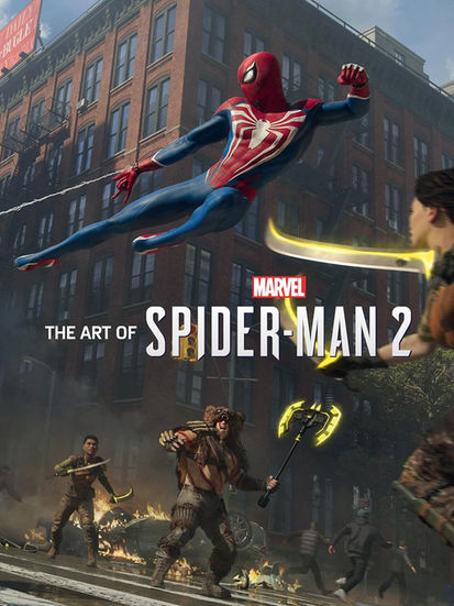 The Art of Marvel's Spider-Man 2 book cover