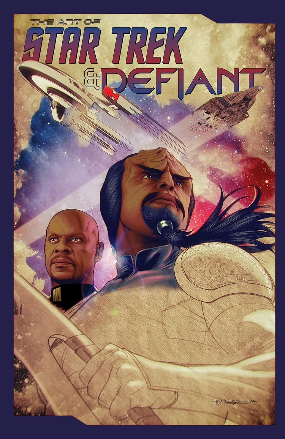 the art of star trek defiant