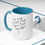 Thumbnail: Two-Tone Coffee Mugs, 15oz