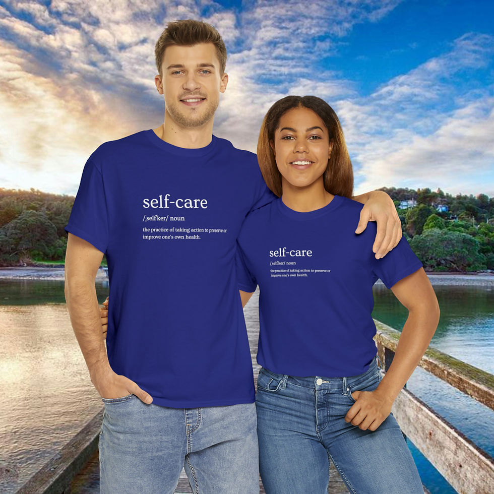 Thumbnail: Self-Care Unisex Heavy Cotton Tee