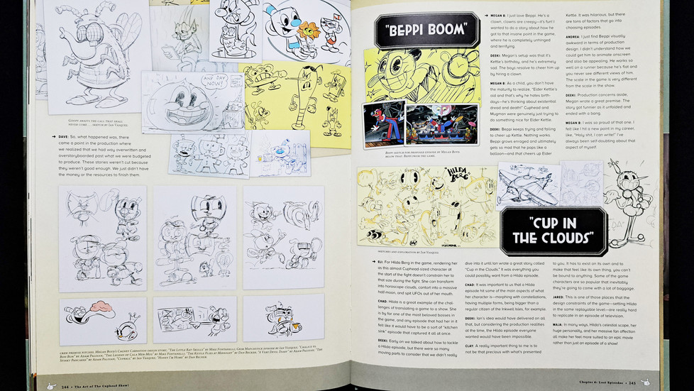 The Art of The Cuphead Show preview
