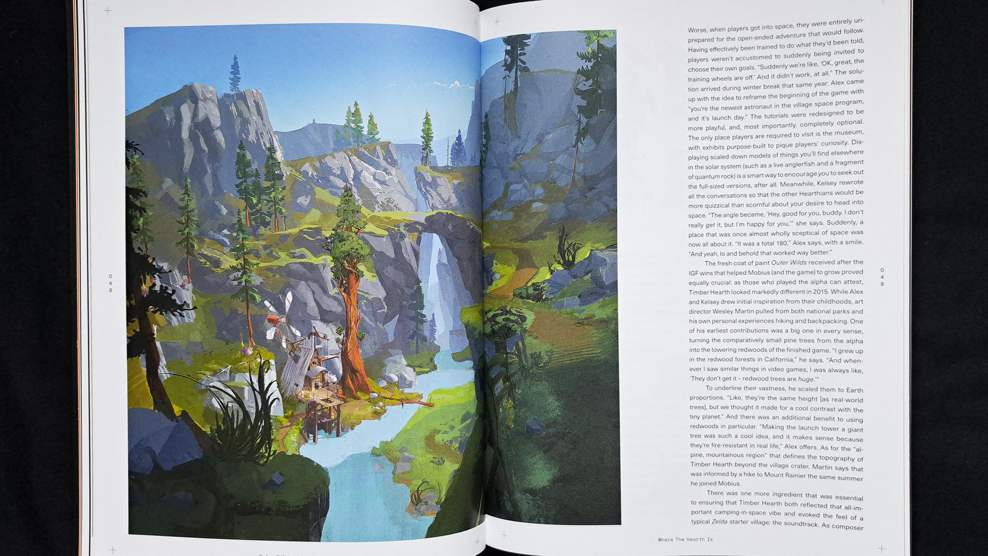 outer wilds design works