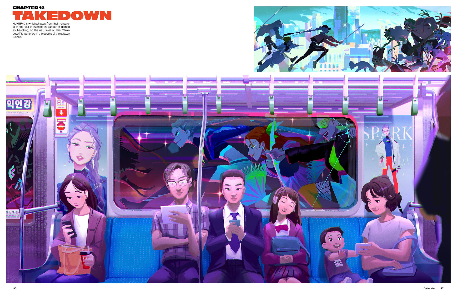 The Art of KPop Demon Hunters
