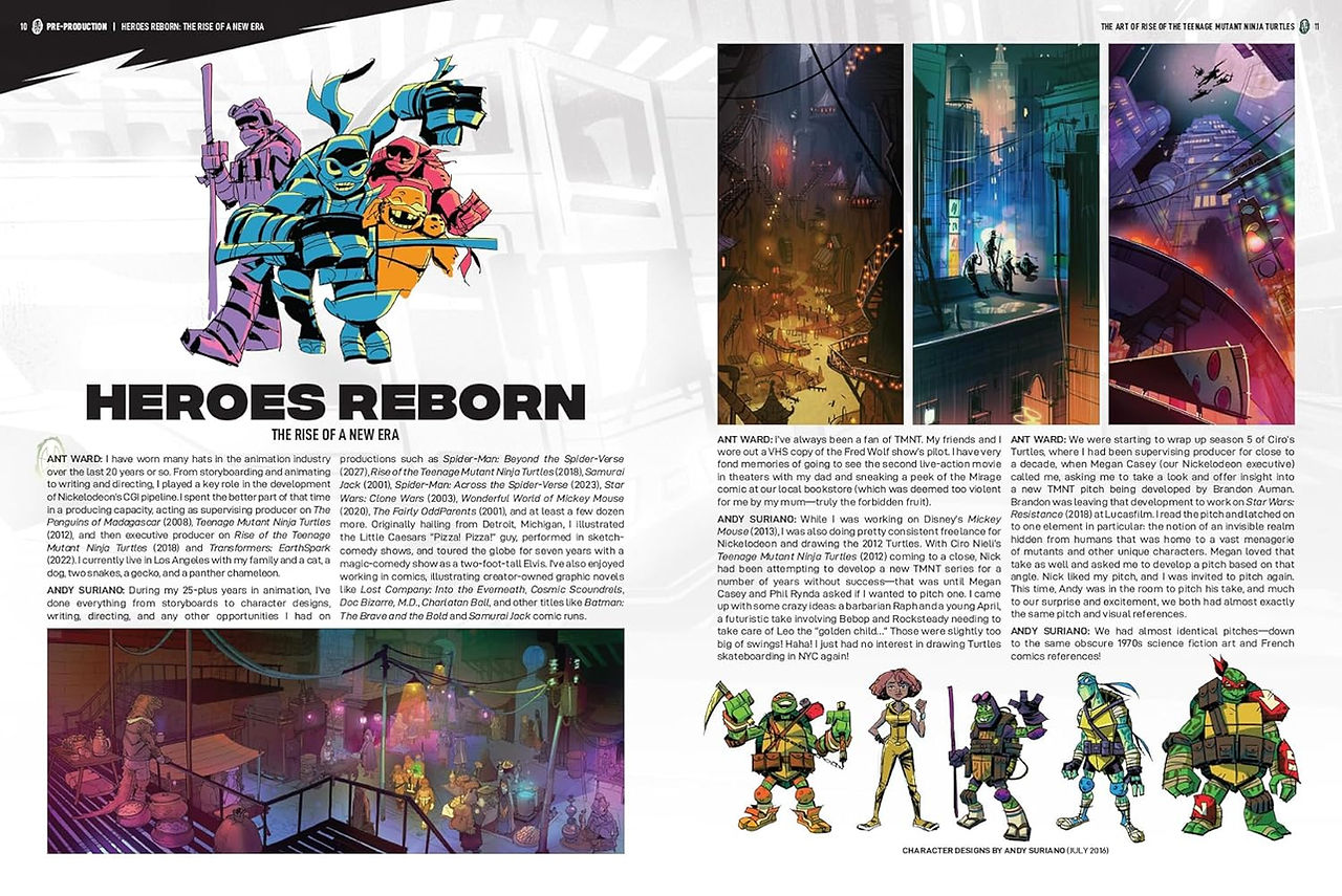the art of rise of the teenage mutant ninja turtles