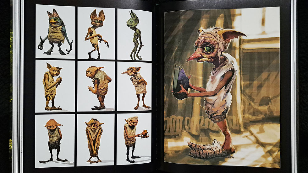 the art of Harry Potter expanded