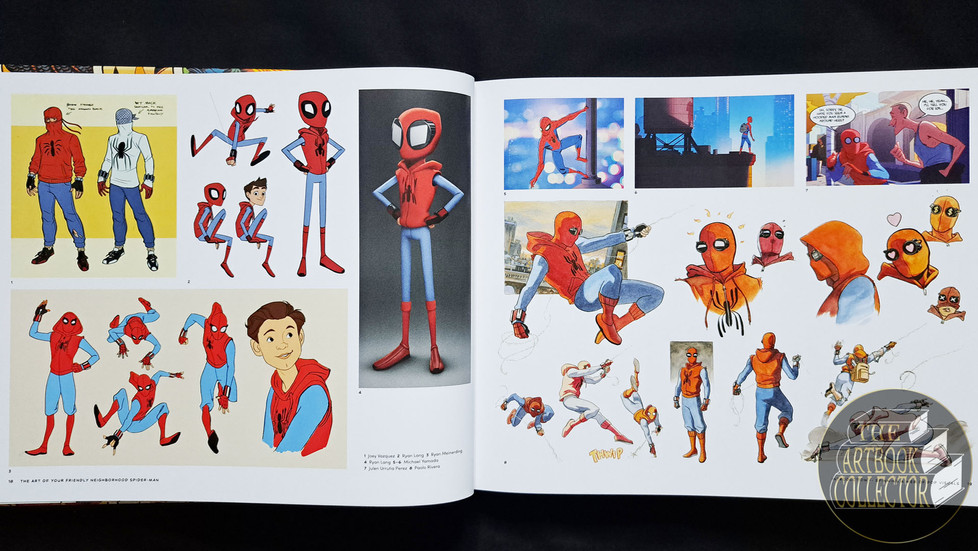 The Art of Your Friendly Neighborhood Spider-Man