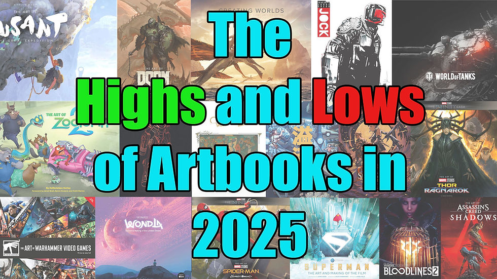 The Highs and Lows of Artbooks in 2025