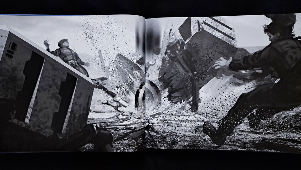 captain america beave new world art book