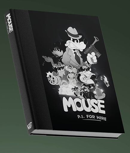 mouse p.i. for hire art book