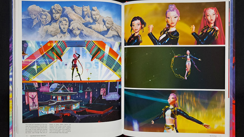 The Art of KPop Demon Hunters