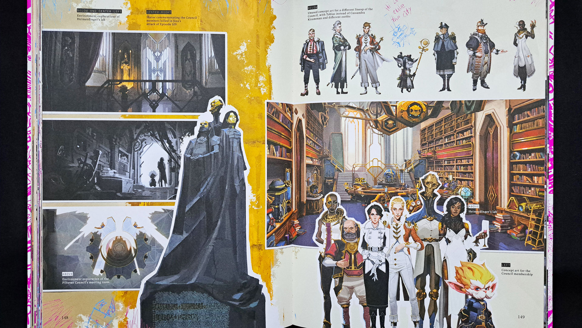 The Art and Making of Arcane book preview