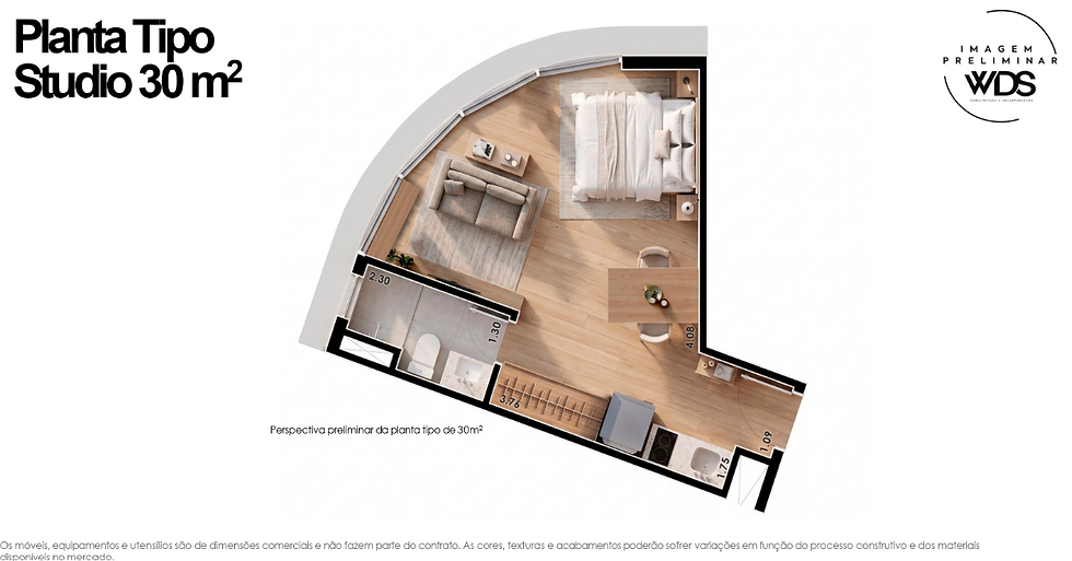 Planta 30m²