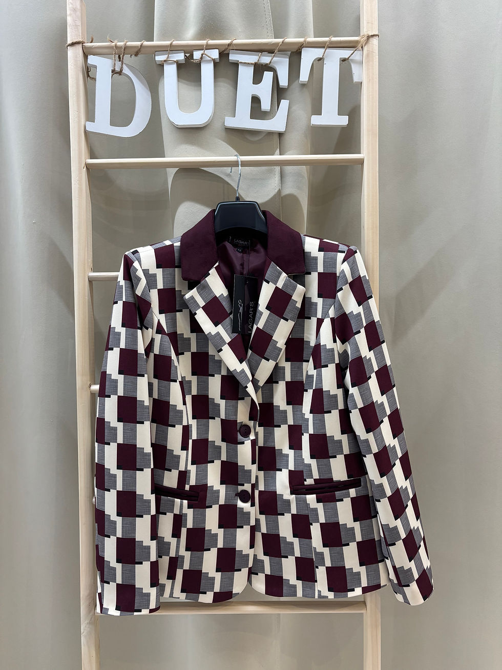 Miniatura: Chaqueta estampada 