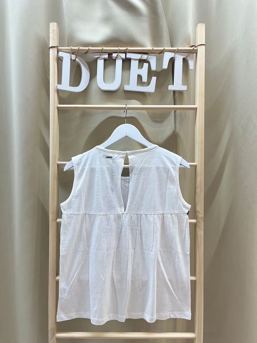 Miniatura: Blusa blanca/azul Chloe 