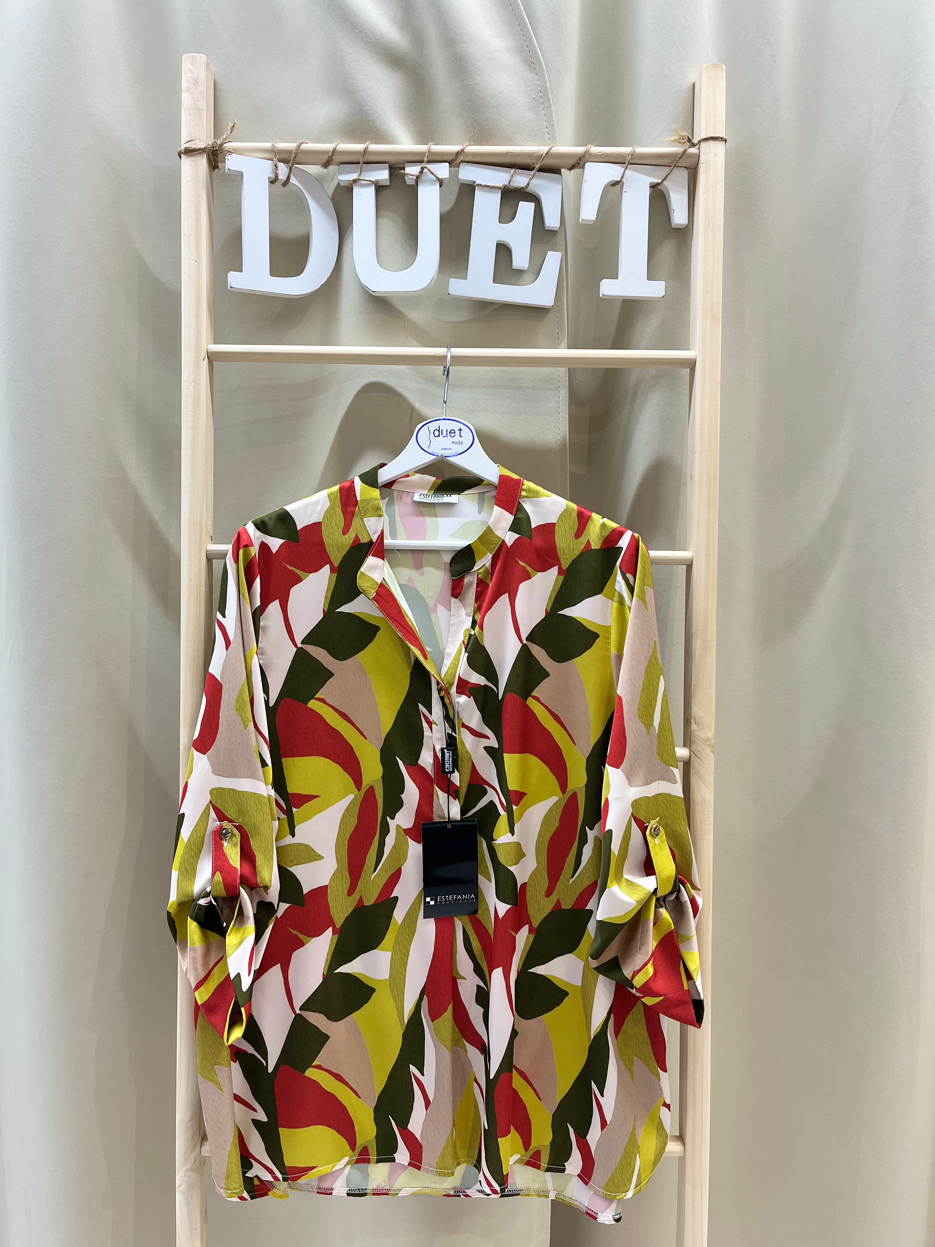 Blusa estampada Estefanía 