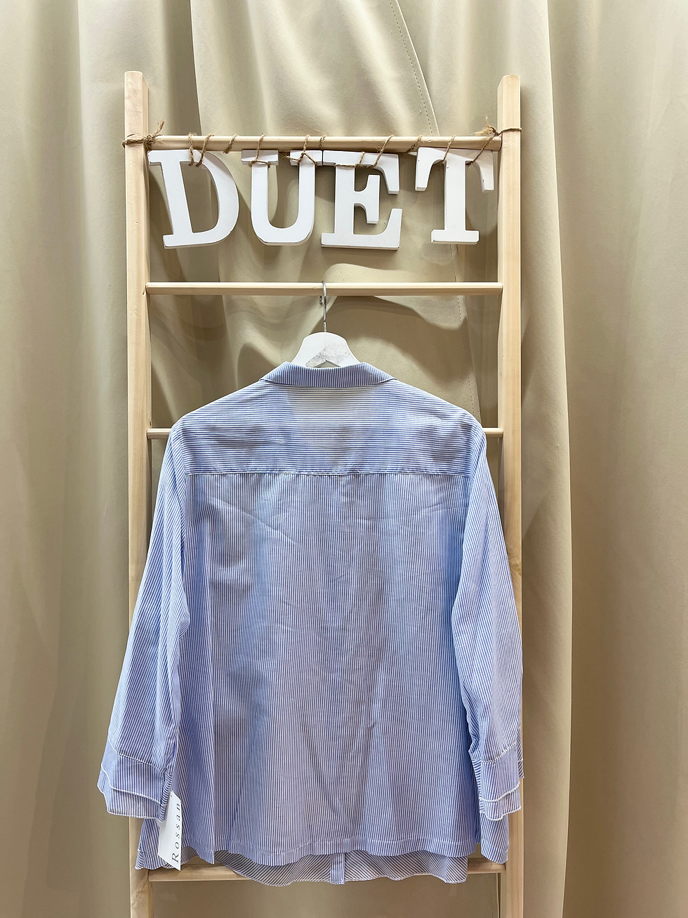 Miniatura: Blusa rayas dibujo Rossan 