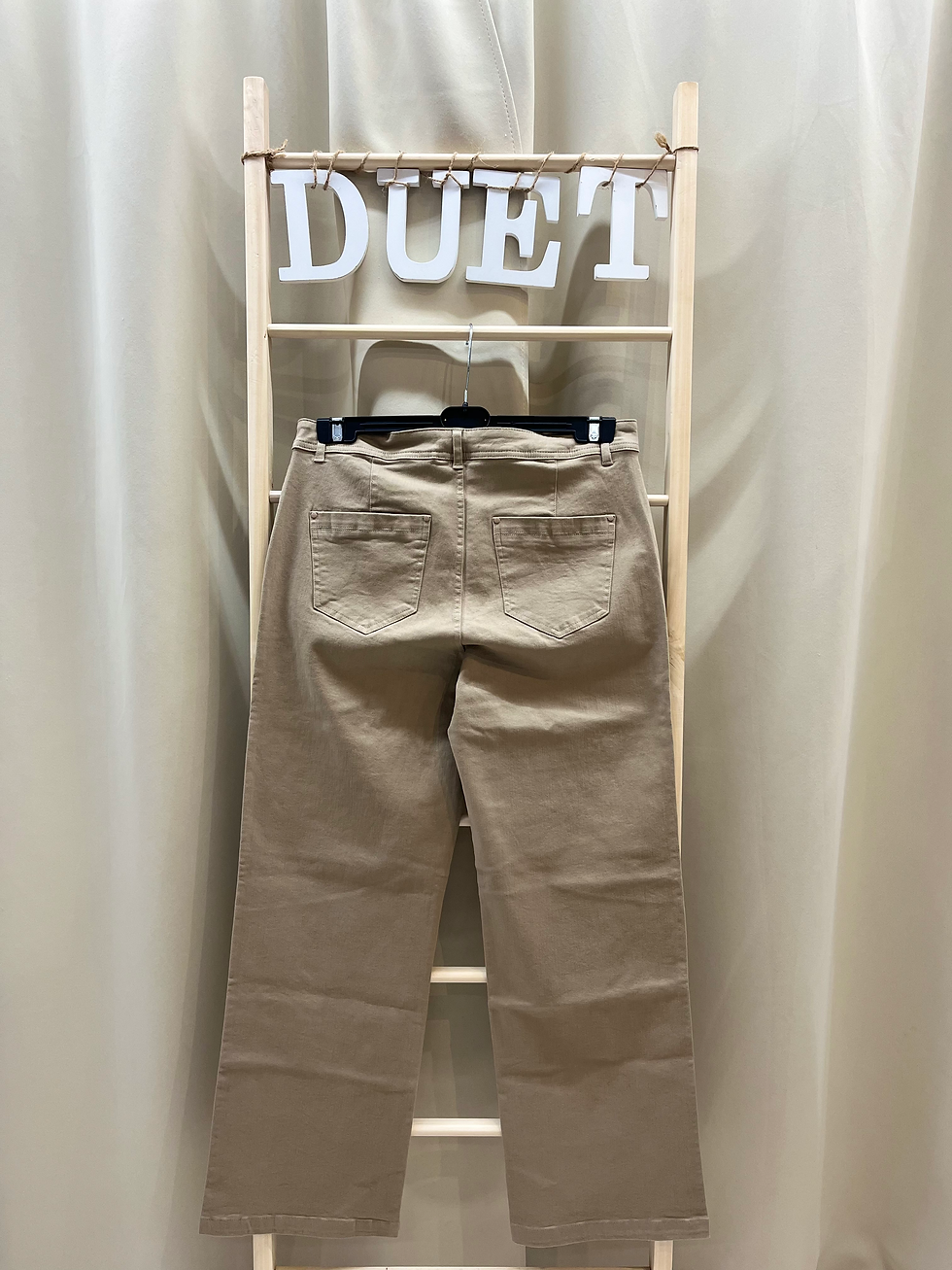 Miniatura: Pantalón beige vaquero Youline 