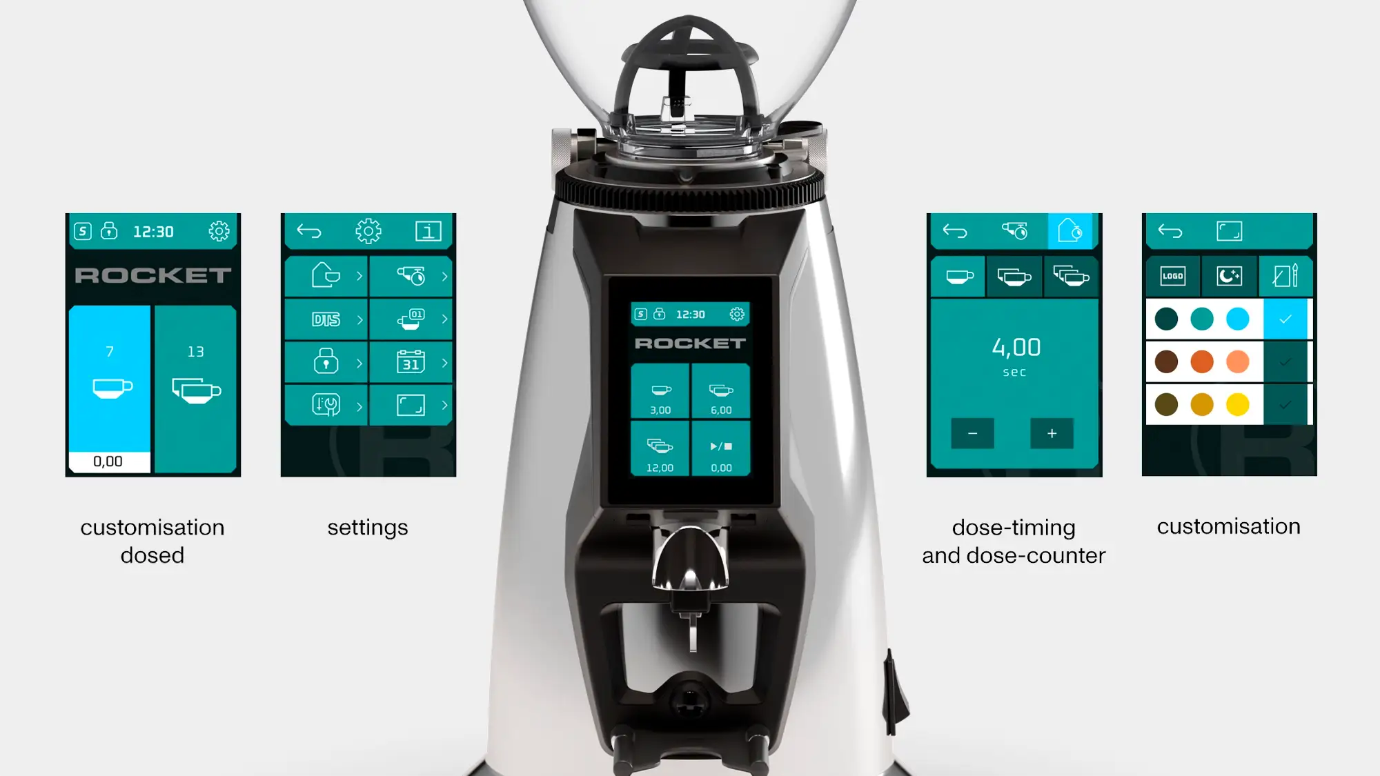 Thumbnail: Rocket Spluga Élite Coffee Grinder