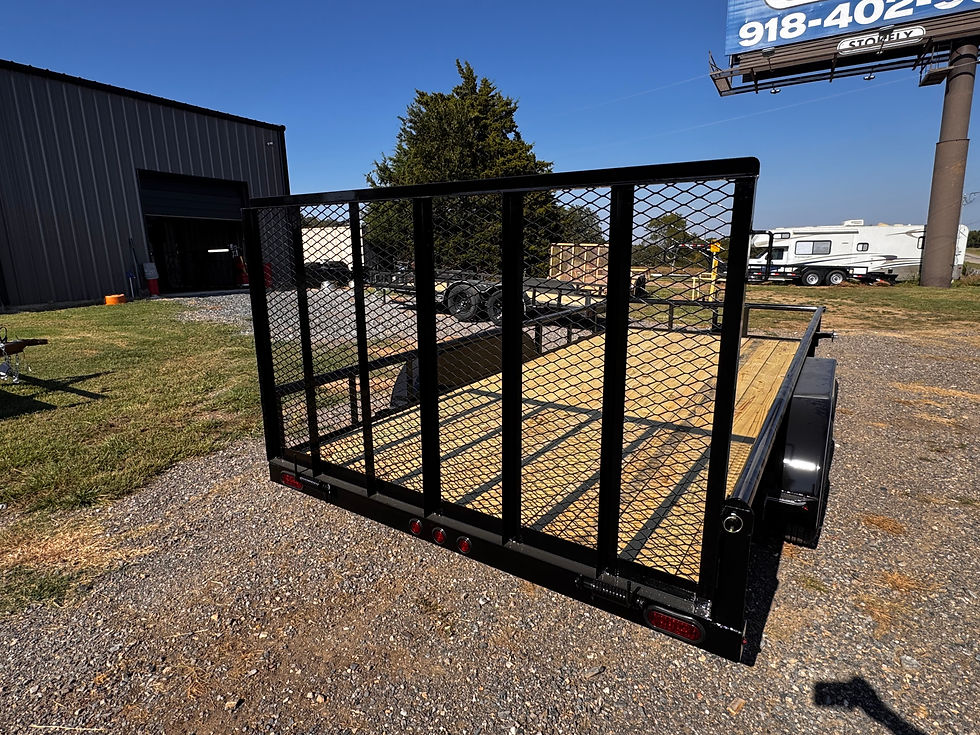 Thumbnail: 2026 MC 16'x83" Utility w/Gate & Brakes