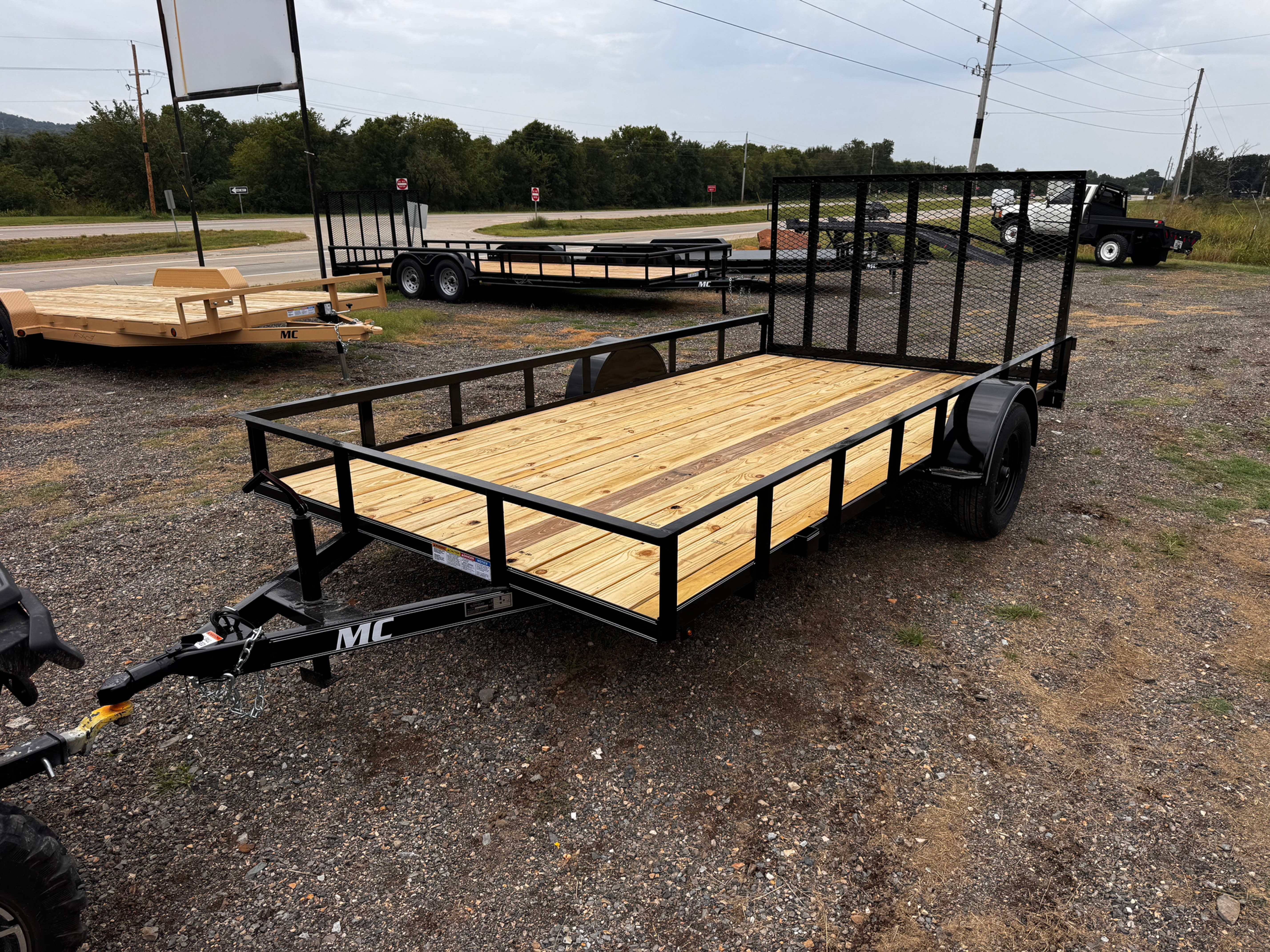 2026 MC 14'x83" Utility Trailer w/Gate