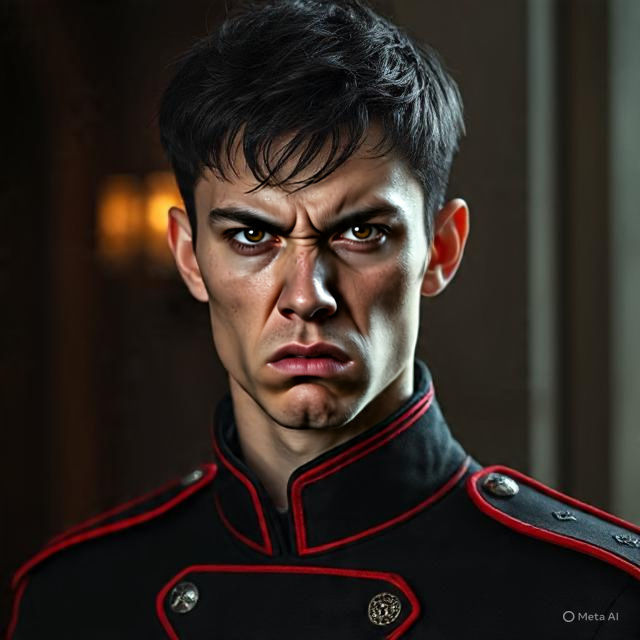   This is Callabah, the youngest vampire to be Vampiric, born to Aksimtoma, and younger Vampiric brother to Draco Lavanov. Callabah is introduced in the first book of the Necro Realm and is the current Grand Inquisitor for the Vampiric Council. 