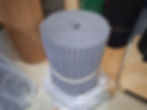 Thumbnail: Synthetic felt - Jumbo 2.0 rib - 494M Steel [NL1-015]