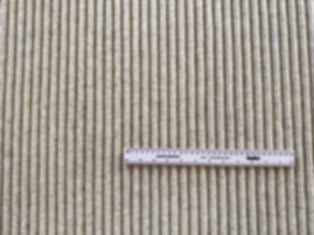 Pure wool felt - Large rib - 051 Mixed White [UK1-024]