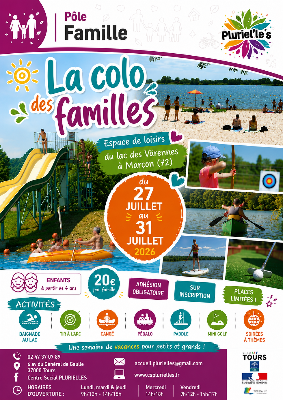 LA COLO DES FAMILLES