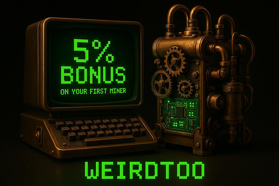 Get 5% Extra TH on Your First Miner - Just Use a Friend’s Code