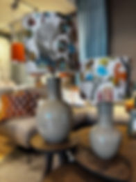 Lamp Colmore Taupe met kap Osorio Olifant I.jpg